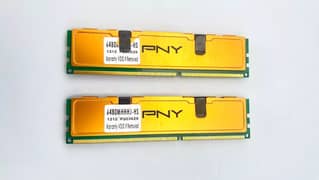 PNY 8GB DDR3 RAM (2x4GB) 1333MHz  Tested Working  For Gaming/PC