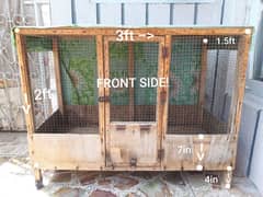Wooden Cage!
