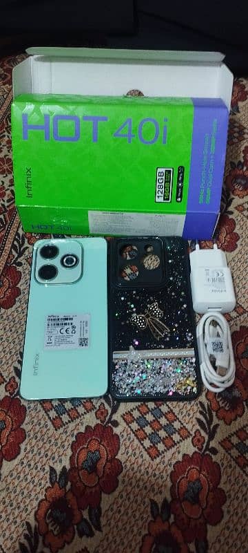 INFINIX HOT 40. i JUST BOX OPEN VERY NEAT AND CLEAN NOT SINGLE ISSUE 1