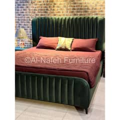 Upholstered bed set for sale