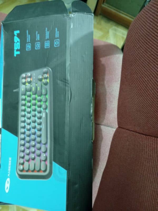Magegee original ts71 Gaming keyboard membrane circular keys 4