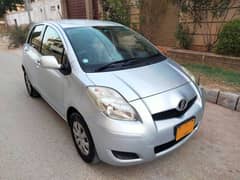 TOYOTA VITZ Automatic Model 2008 Registered 2012 Silver color.