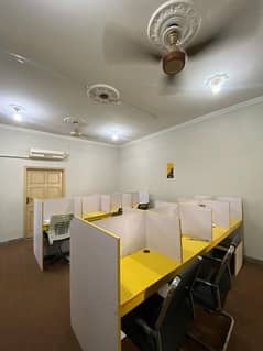 Office workstations in perfect condition