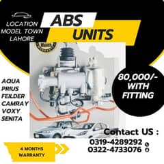 ABS unit available  aqua prius priusalpha voxy sienta lexius nova axia