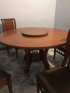 Dinning with 6 chairs