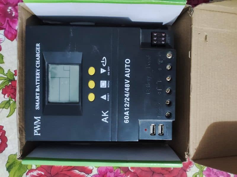12/24/48v 60A PWM charge controller 1