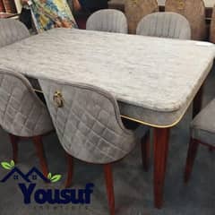 Luxury Dining Tables|PVC Glass |Dining Tables