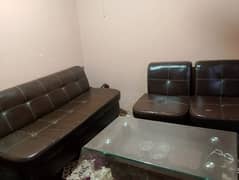 Five seater sofa set good condition