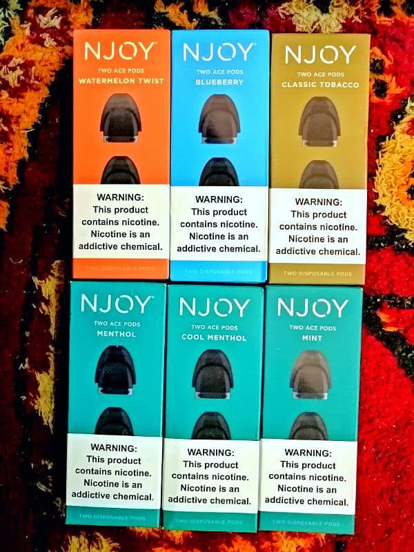 Njoy Ace Coils | 10 coils in 1 box | 10 Prefilled pods | 4