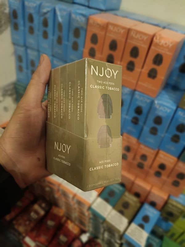 Njoy Ace Coils | 10 coils in 1 box | 10 Prefilled pods | 7