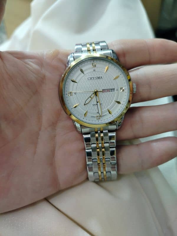 CRYSMA Original watch with day and date function 1
