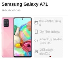 Samsung A71