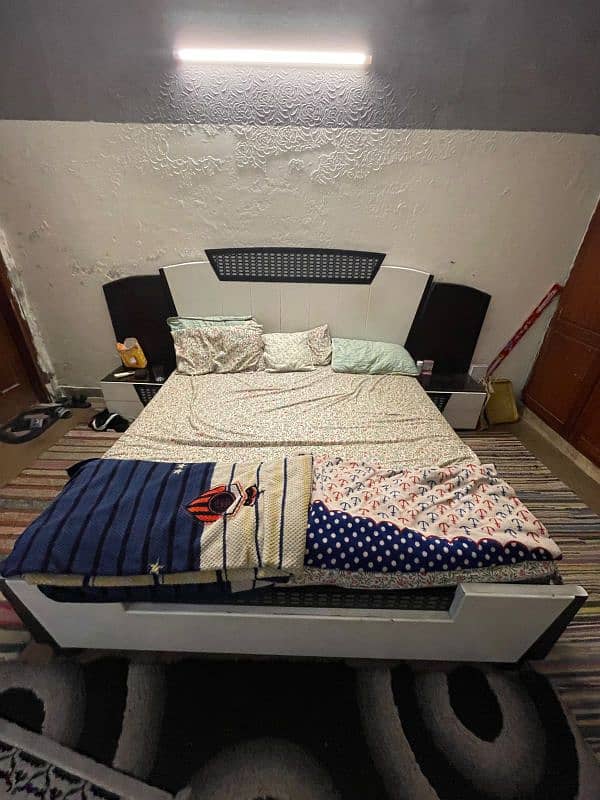 king size bed set without mattres 9