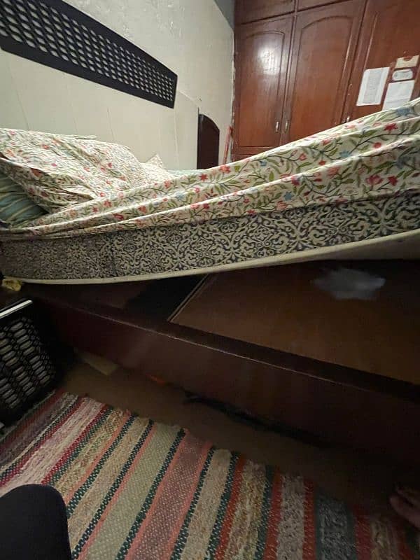 king size bed set without mattres 11