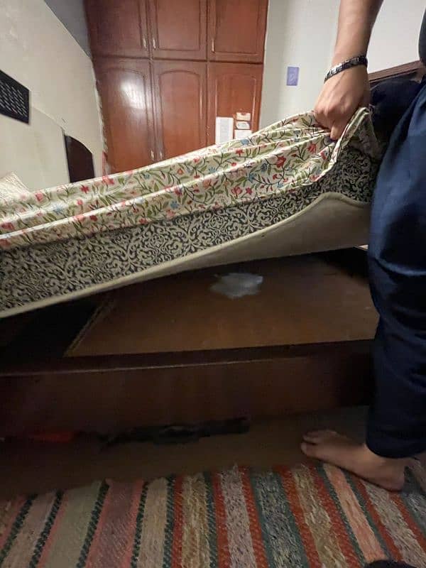 king size bed set without mattres 12