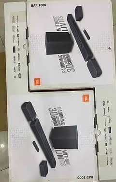 JBL BAR 1000 7.1. 4-Channel Soundbar Box Pack  (Special Offer Price)