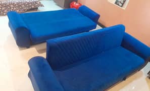 Two Sofa-cum-beds