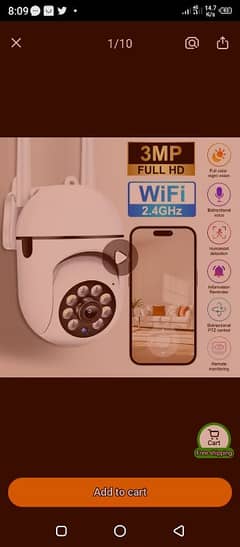 Wifi security android camera,