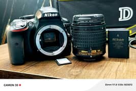 Nikon D5300 Camera With 18-55 Lens & Accessories Bag