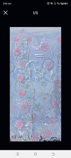 fancy wedding dress unstitched material