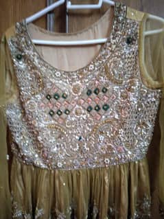 Formal peplum and dupatta