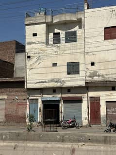 Shops and 2 manzala chabara