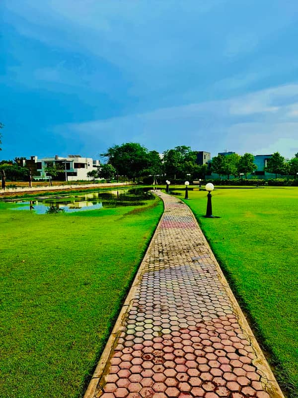 10 Marla East Open Plot First Rows Of A Block WAPDA City Faisalabad 0