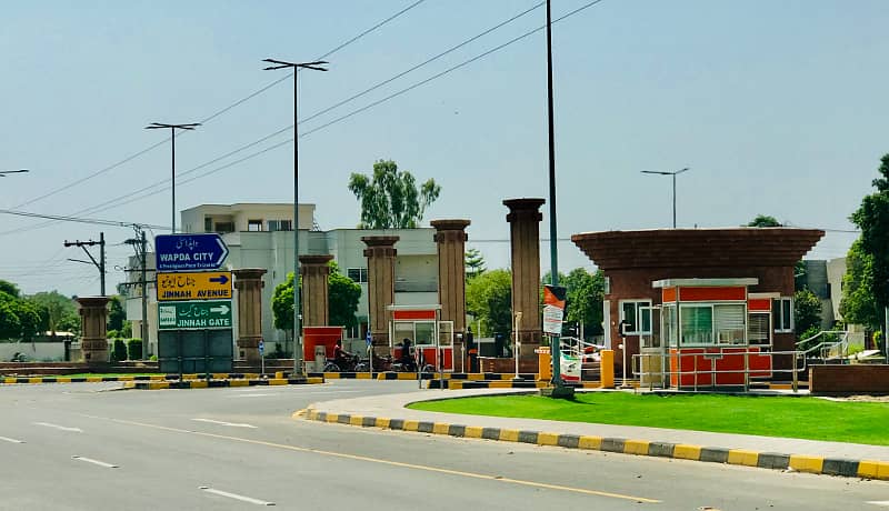 10 Marla East Open Plot First Rows Of A Block WAPDA City Faisalabad 3