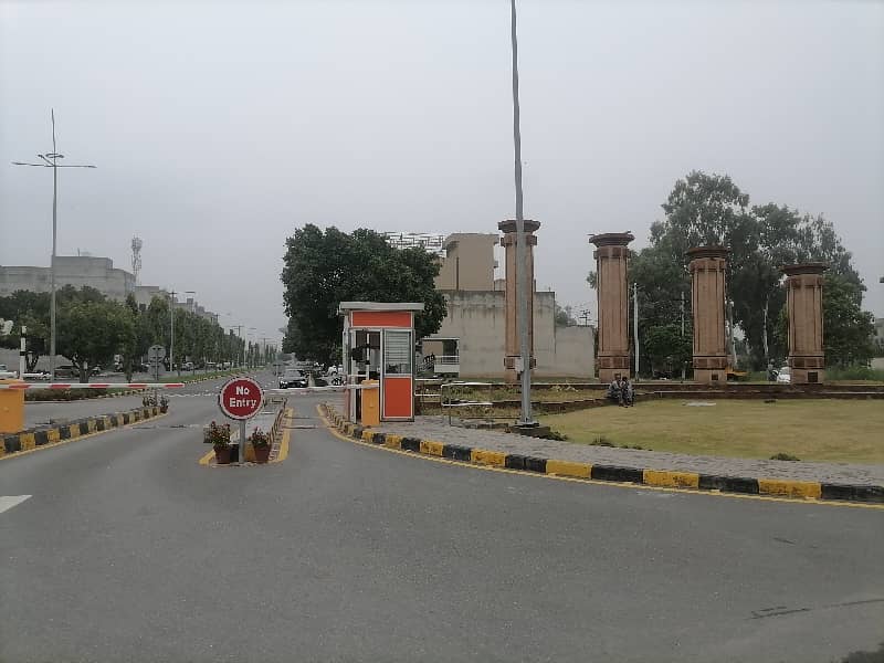 10 Marla East Open Plot First Rows Of A Block WAPDA City Faisalabad 4