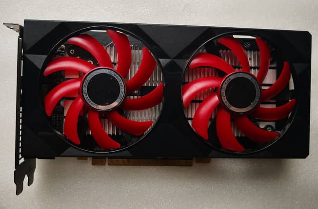 Amd Xfx Rx 560 4gb DDR5 Dual fan 0