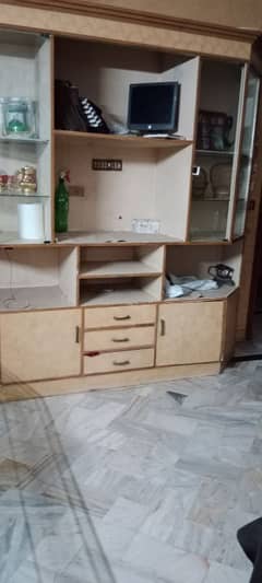 wooden cupboard
