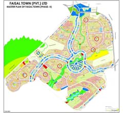 10 Marla Residencial Plot Available For Sale in Faisal Town Phase 2 of Sector  O ( Model Block)
