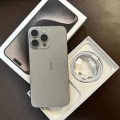 Apple iPhone 15 Pro Max Natural Titanium