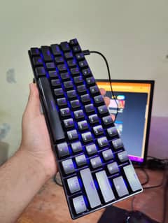 BlackShark Sixgill K4 – 60% Mechanical Keyboard with Blue Switches