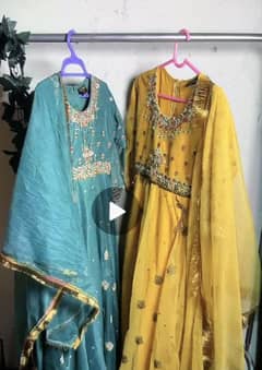 Fancy Frock with dupata and pajama (Condition 10 / 10 )