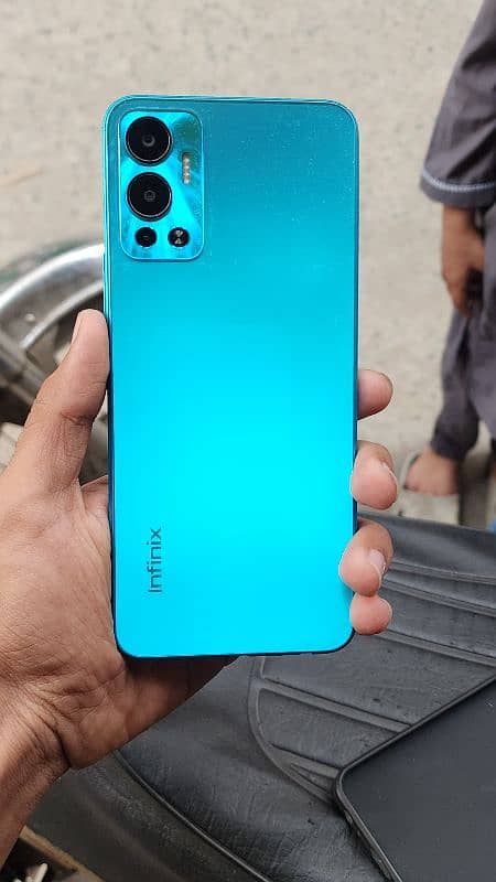 Infinix hot 12  condition 10/10 no scratch dual sim with micro SD card 1