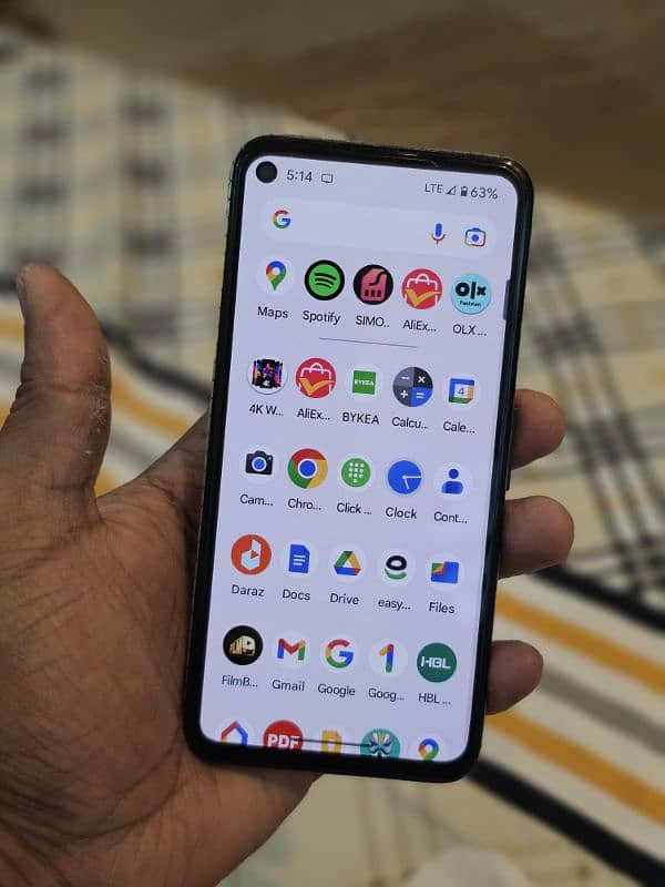 google pixel 4a no any fault good phone good in working 1