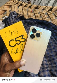 Realme  C53  ( 6+6 GB Ram 128 GB) PTA approved No Exchange vivo oppo
