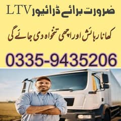 L. T. V ڈرائیور کی ضرورت ہے