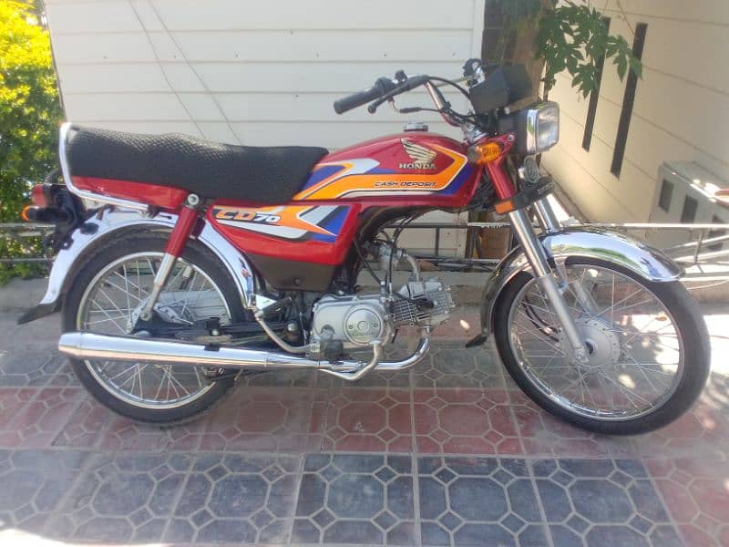 Honda CD 70 Islamabad Num Good Condition 0