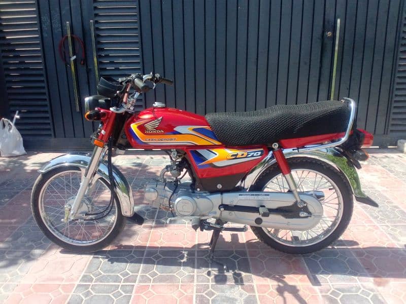 Honda CD 70 Islamabad Num Good Condition 1