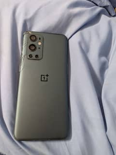one plus 9 pro 5g single sim pta side se back crack ha