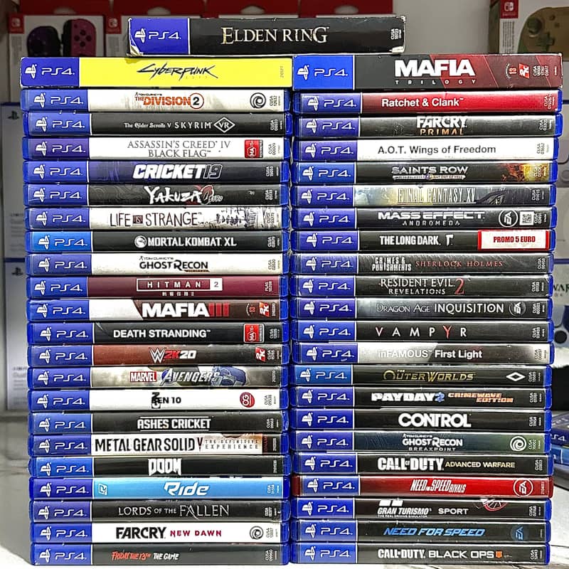 PS4 / Playstation 4 used games in 10/10 condition 1