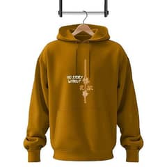 2 Pcs Men's Fleece Printed Hoodie Track Suit