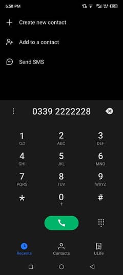 Golden Number For Sale.