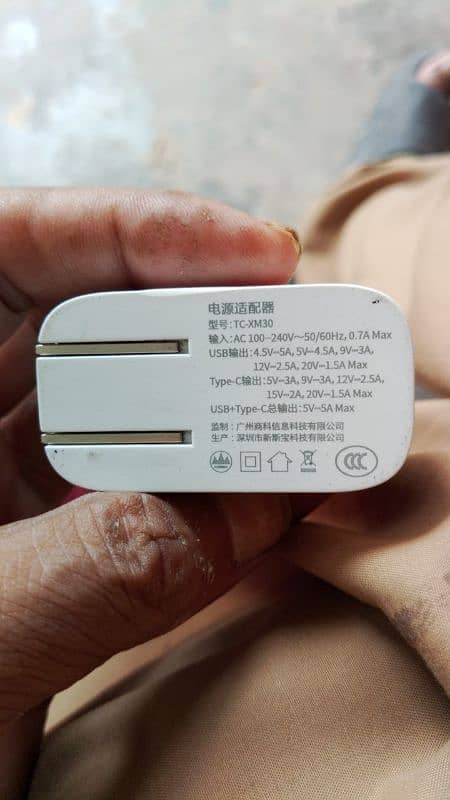 teclast 30w PD+USB A super fast charger 2
