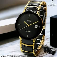 Crysma Men's Watch All caramic black