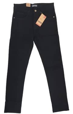 Pure Black Dinum Jeans & Pants for Boys | Stylish DINUM PENTS