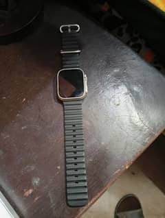 Original T800 Ultra Smart watch with one extra orange strap Gift