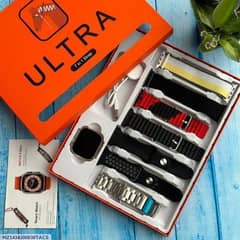 Watch Ultra 7 Pcs Advanced Silicone Smart Watch